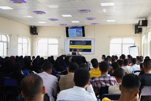 Dentistry Department Organizes a Scientific Lecture on Dental Fillings